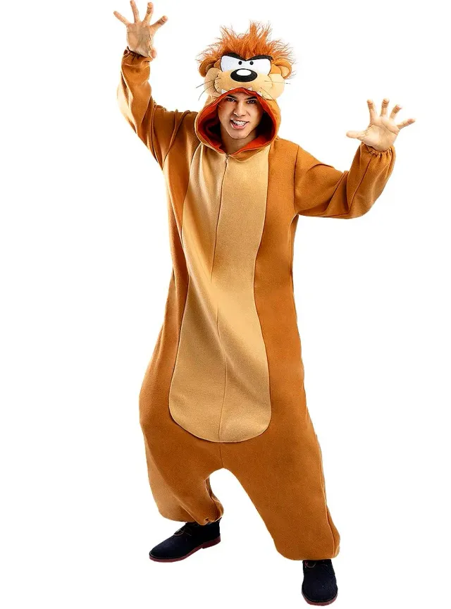 Funidelia Taz Costume Adulto Marrone Looney Tunes