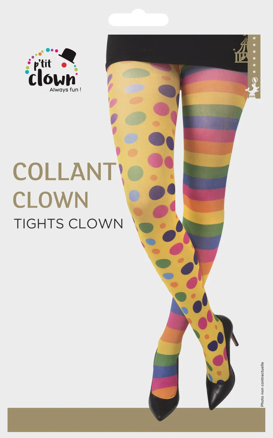 P'tit Clown Geek set accessori travestimento completo