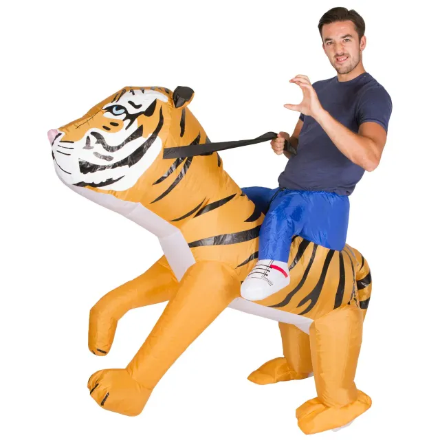 Bodysocks Costume Gonfiabile Tigre Adulti Taglia Unica