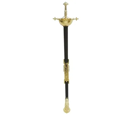 Guirca Moschettiere sciabola 62 cm argento nero