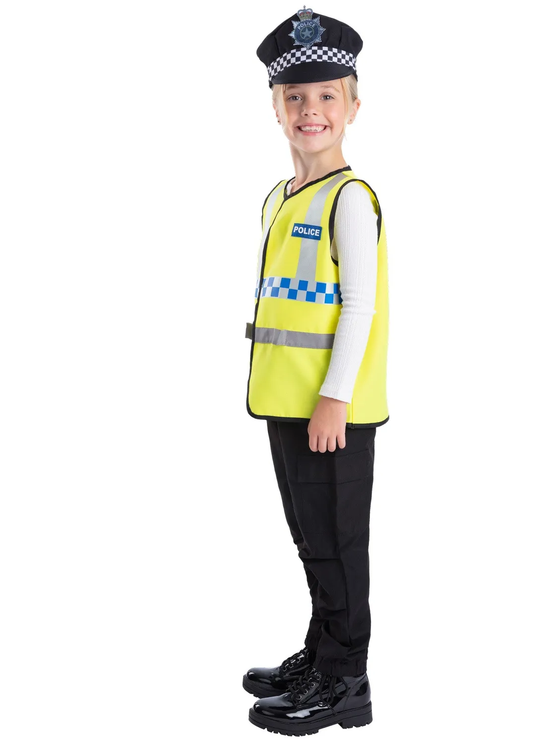 Smiffys Police Kit costume poliziotto bambino 7-9 anni M