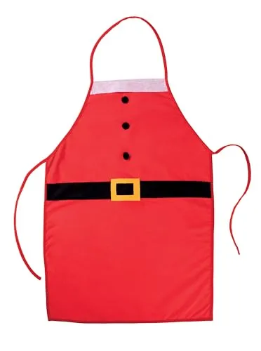 P'tit Clown RE22369 grembiule Babbo Natale taglia unica