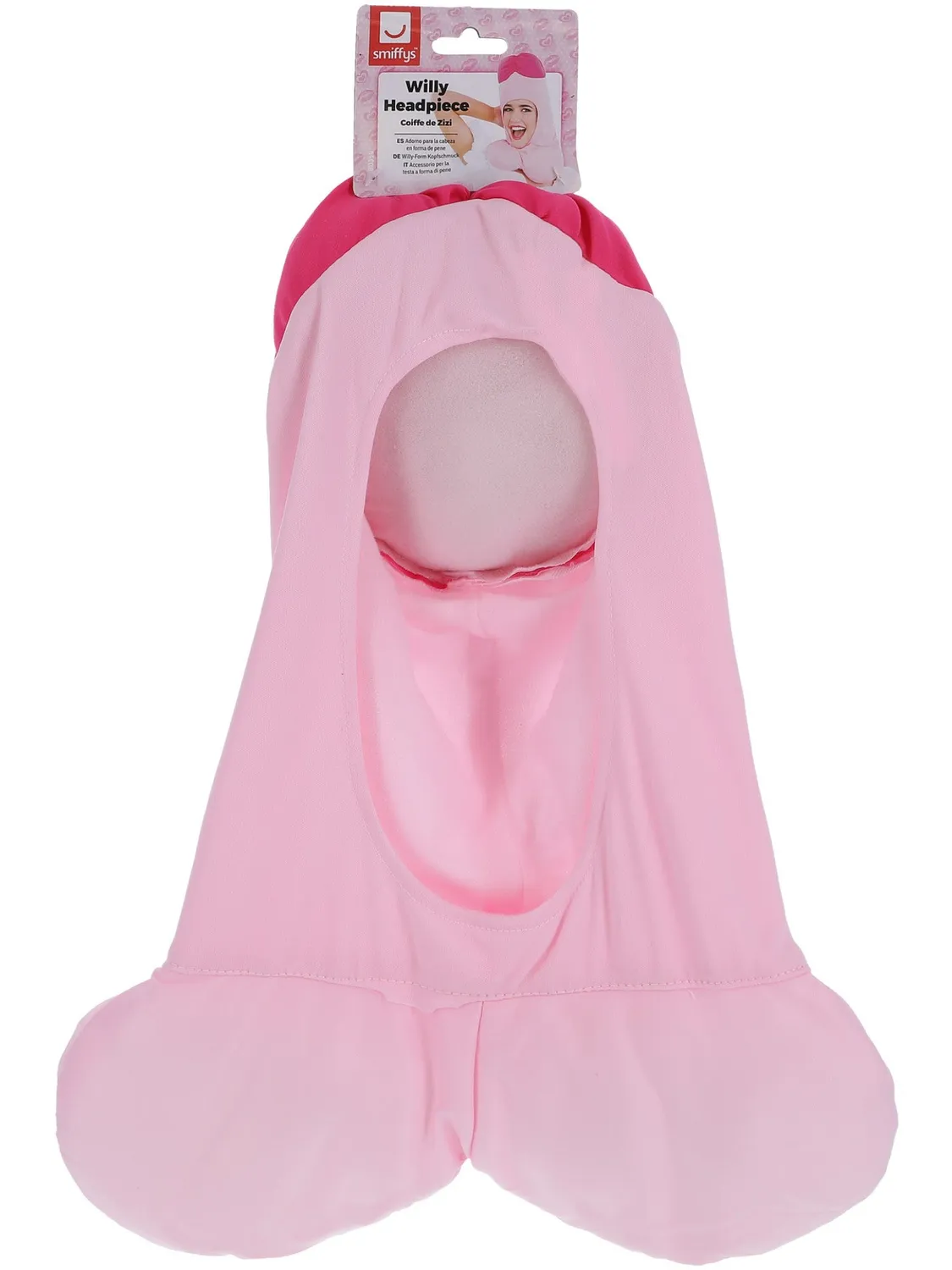 Smiffys Willy Headpiece cappello rosa scherzo