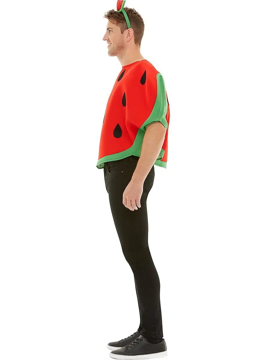 Funidelia Costume da Anguria Standard Rosso Unisex