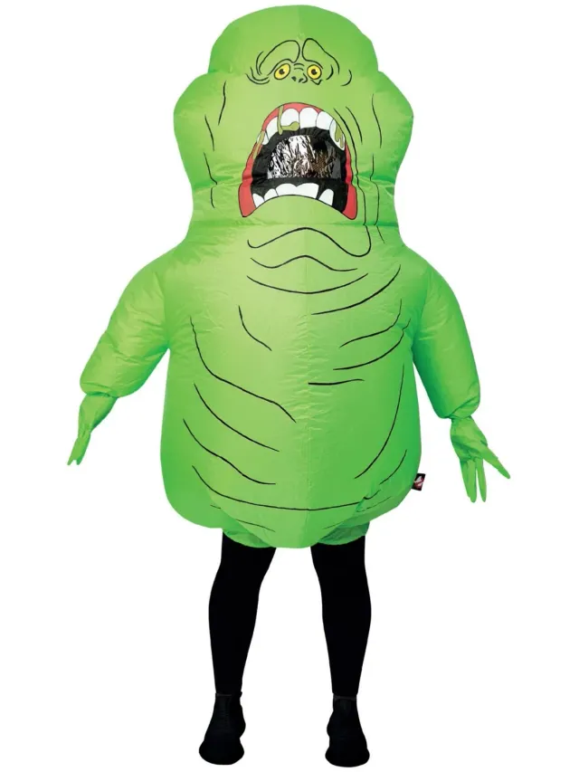 Smiffys Ghostbusters Slimer costume gonfiabile verde taglia unica