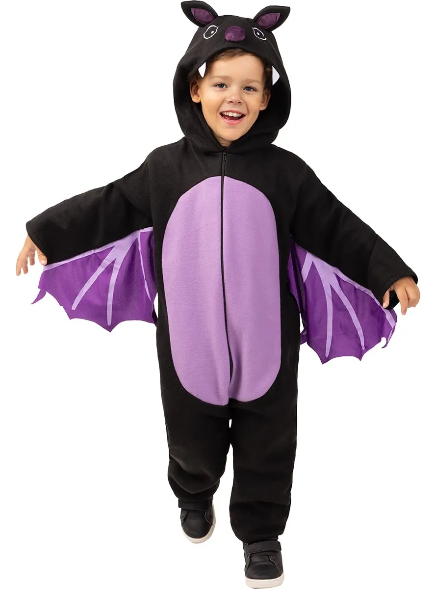 Funidelia Pipistrello costume bambino 7-9 anni nero Halloween