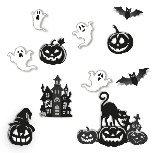 P'tit Clown Sticker Halloween adesivo 3D decorazione