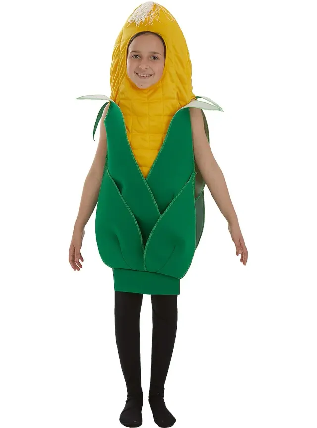 Funidelia Pannocchia Mais costume bambini 3-6 anni giallo