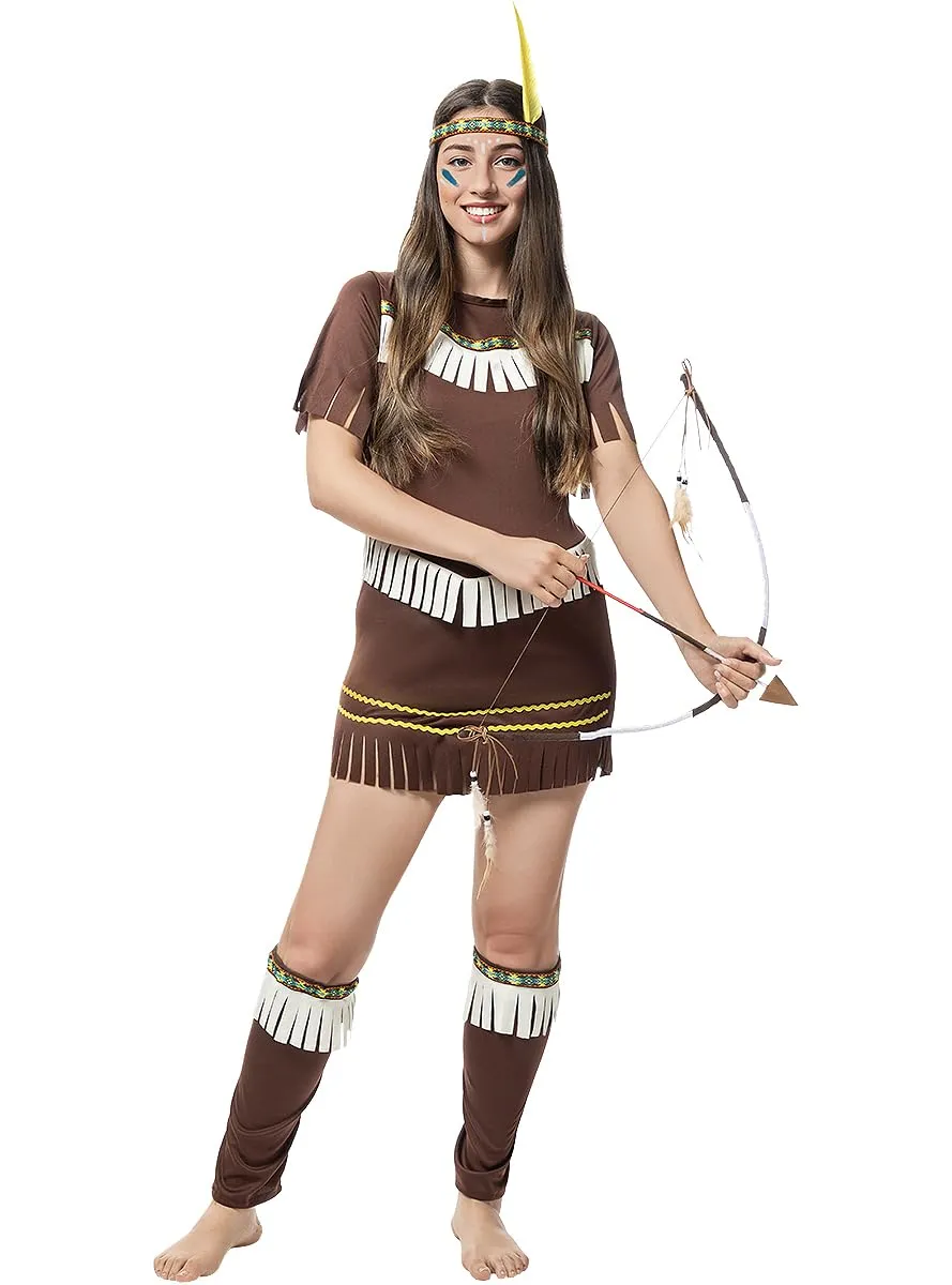 Funidelia Nativo costume donna marrone S