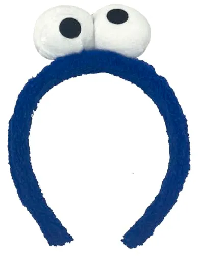 Guirca Cerchietto Occhi Giganti costume blu