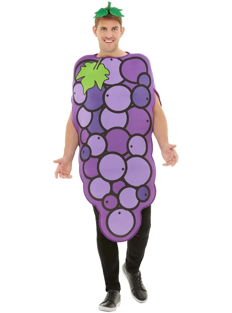 Funidelia Uva costume frutta viola taglia standard unisex