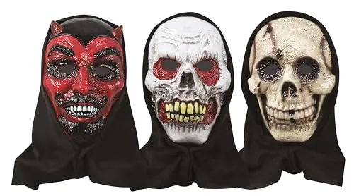 P'tit Clown Clown Cannibale Maschera Multicolore