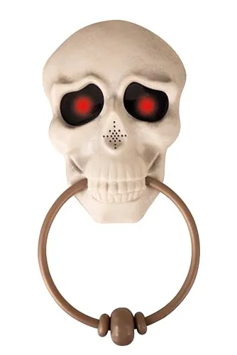 P'tit Clown 19360 Campanello Teschio Halloween Sonoro Luminoso