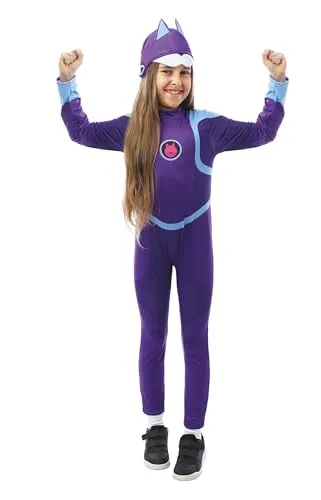 P'tit Clown Petronix Defenders costume bambino 4-6 anni rosso