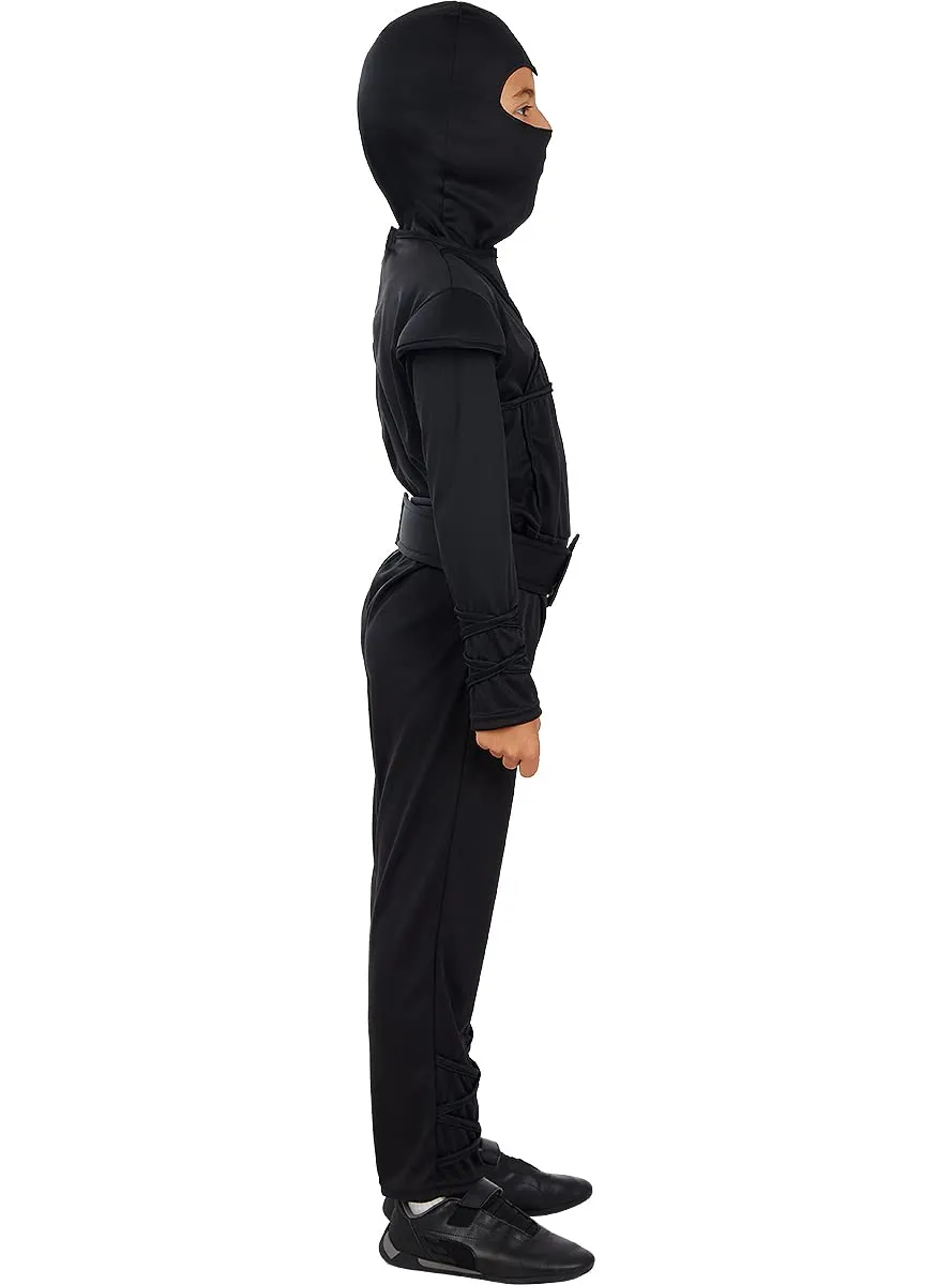 Funidelia Ninja costume bambino 3-4 anni nero