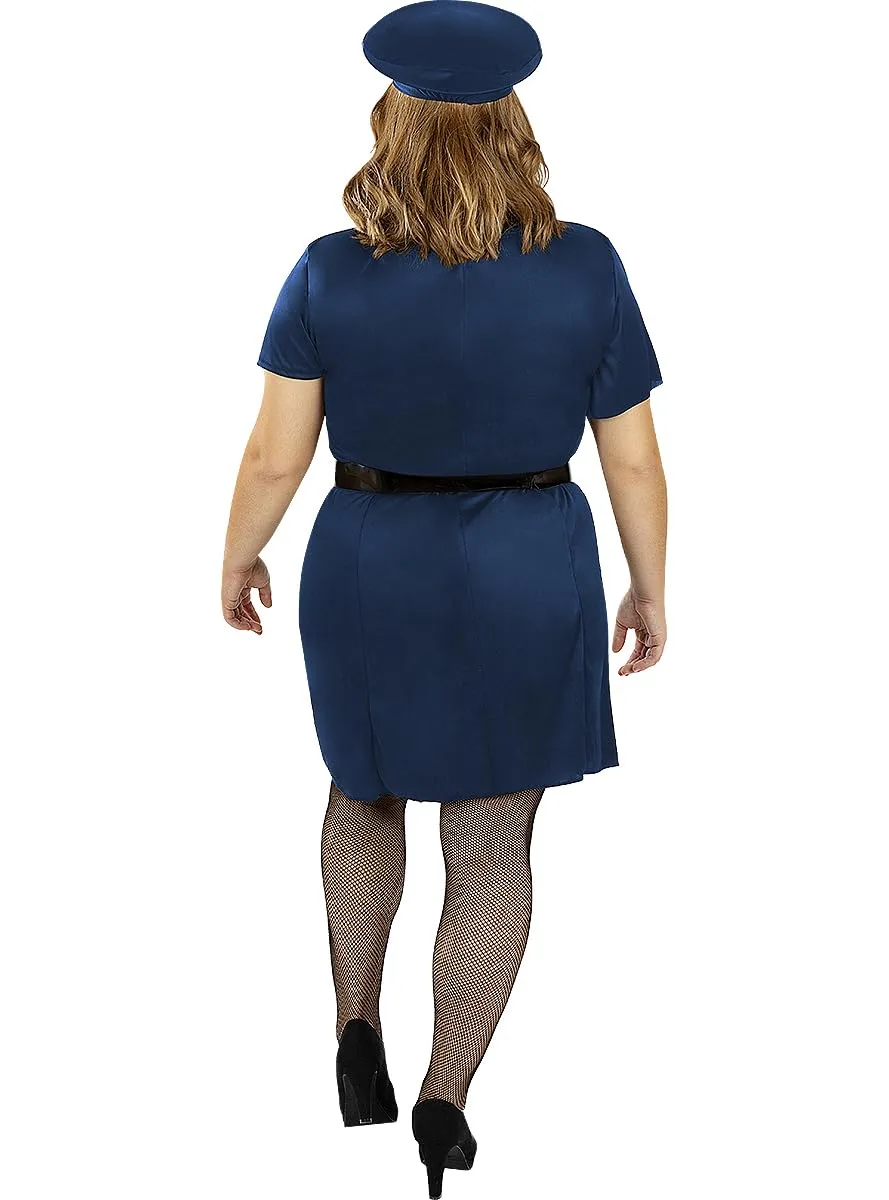 Funidelia Poliziotta Costume Donna 3XL Azzurro Professioni