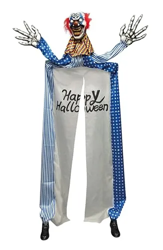 P'tit Clown Clown Ballerino tenda porta Halloween 2,6 m
