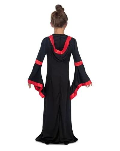 Funidelia Costume Vampira Bambina 10-12 Anni Nero