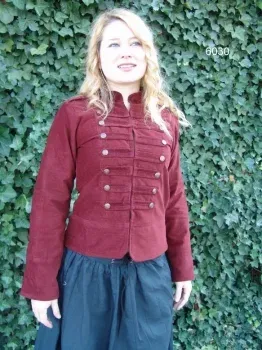 La Bottega di Merlino giacca velluto uniforme storica elegante