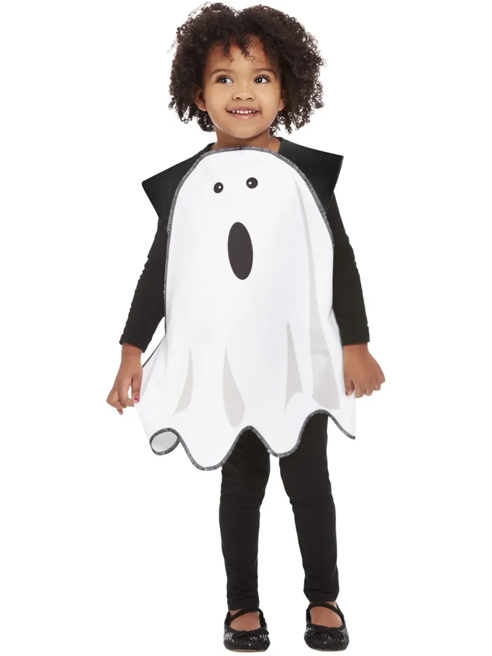 Smiffys Toddler Ghost Tabard costume fantasma bimbi 1-2 anni