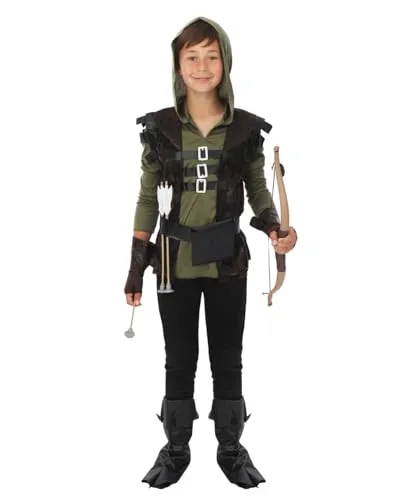 P'tit Clown costume arciere bambino 10-12 anni completo