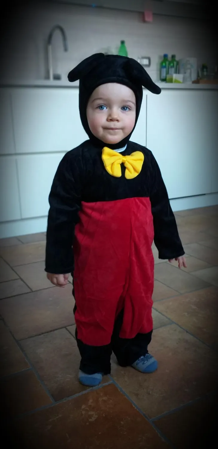 Guirca Topo Costume Bambino 18-24 Mesi Flanella