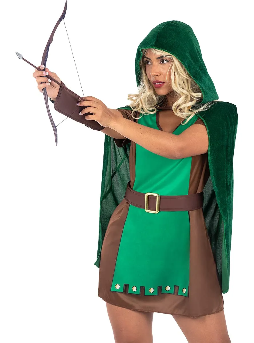 Funidelia Robin arciera costume donna taglia S verde