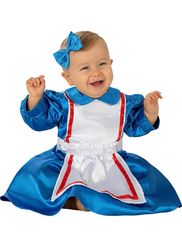 Funidelia Alice costume neonato azzurro 0-6 mesi