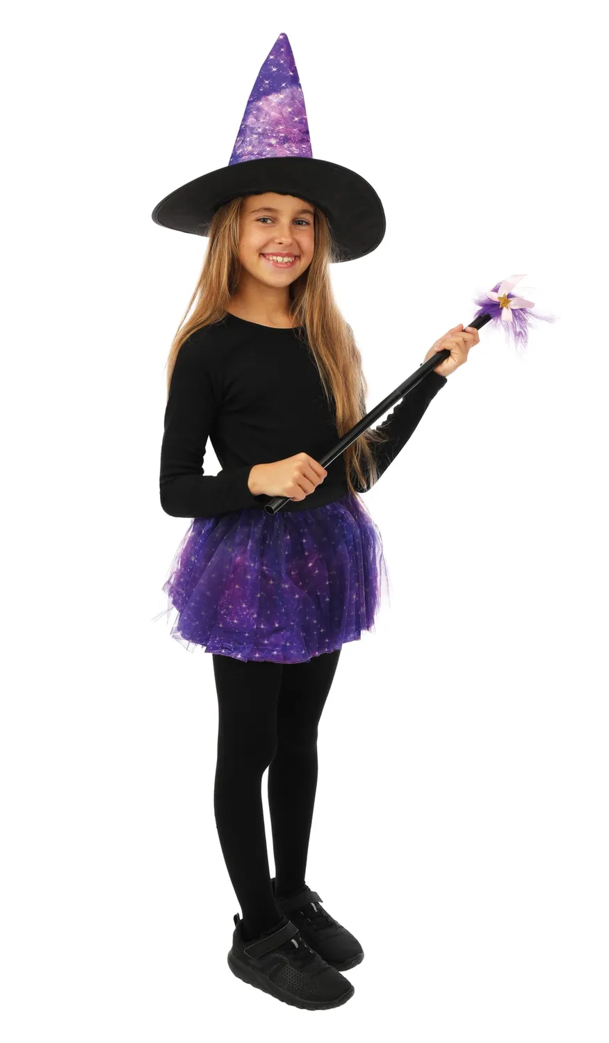P'tit Clown 23043 costume strega tutù taglia unica per Halloween