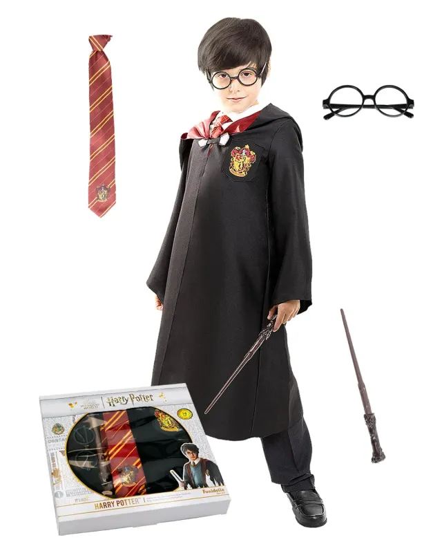 Funidelia Harry Potter Kit Costume Bambino 3-4 Anni Ufficiale