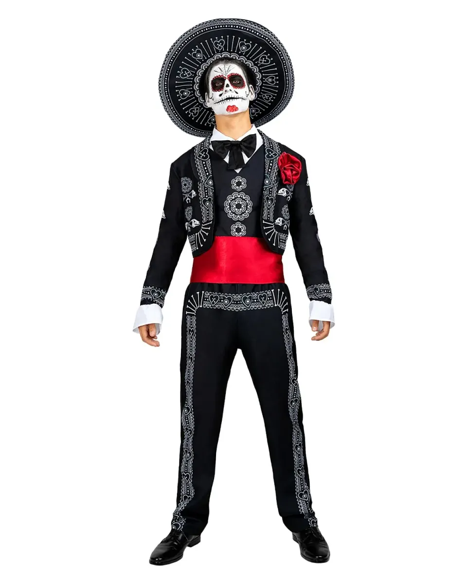 Funidelia Mariachi costume uomo L con cappello nero