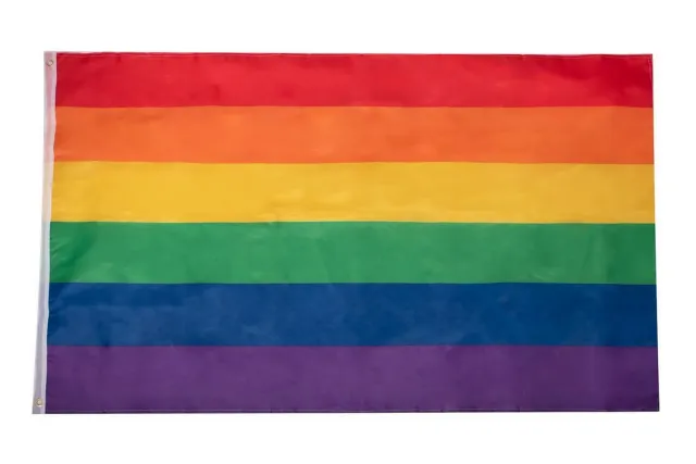 P'tit Clown re29600 bandiera arcobaleno 90x150 cm