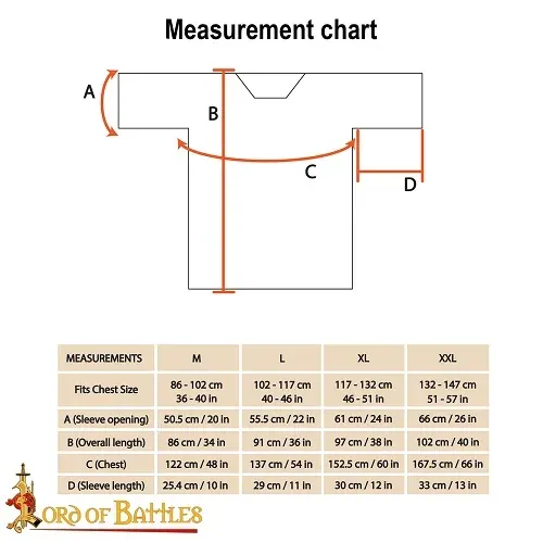 La Bottega di Merlino Usbergo usbergo maglia corta 10 mm
