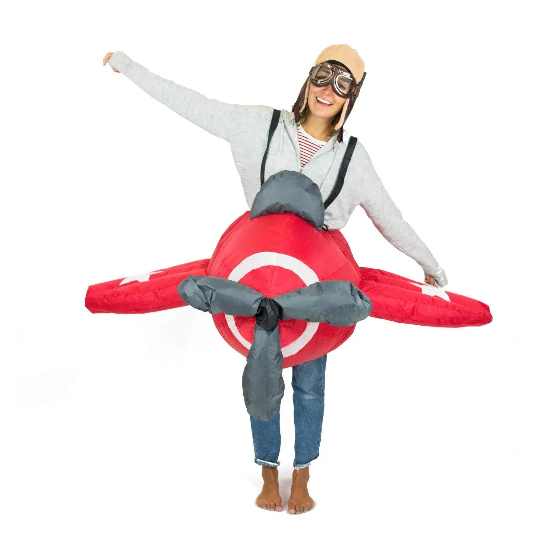 Bodysocks costume gonfiabile aeroplano adulti taglia unica