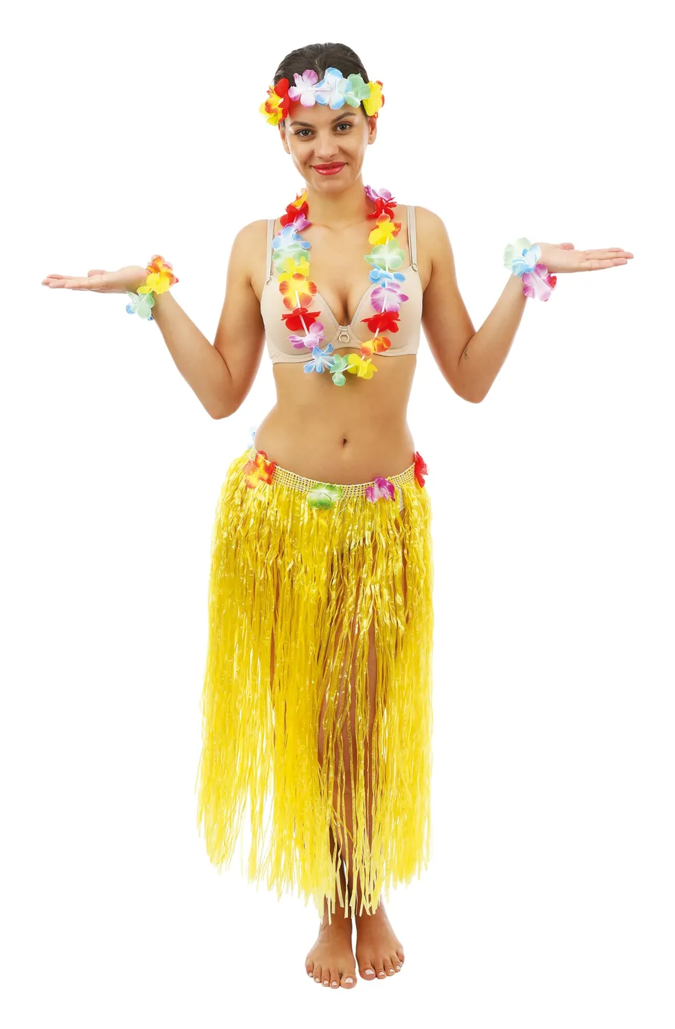 P'tit Clown Gonna Hawaiana 80 cm Multicolore