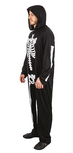 P'tit Clown Scheletro Costume Ragazzo XS 14/16 anni