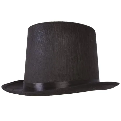P'tit Clown Top Form 10042 cilindro adulto nero feltro