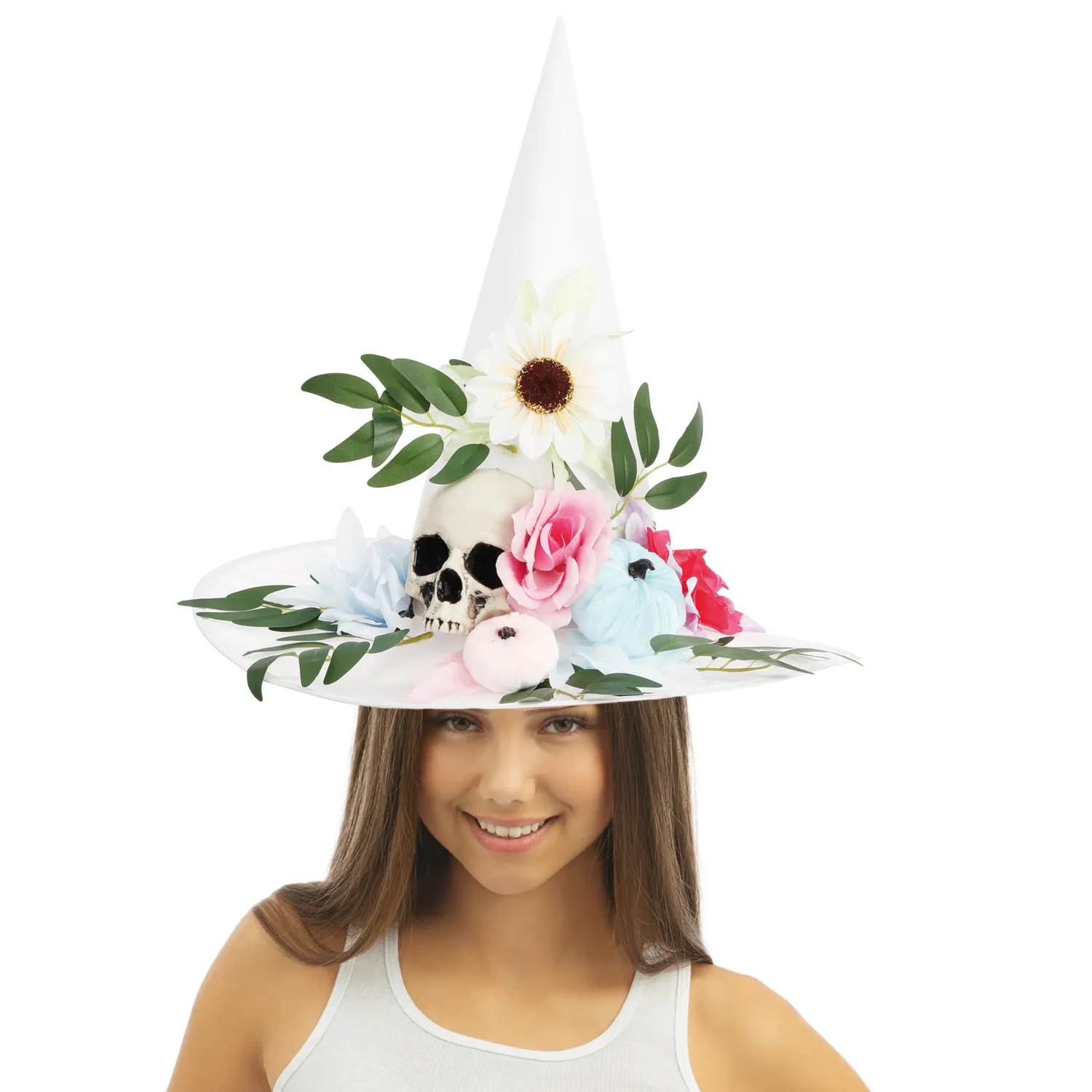 P'tit Clown cappello strega donna Halloween