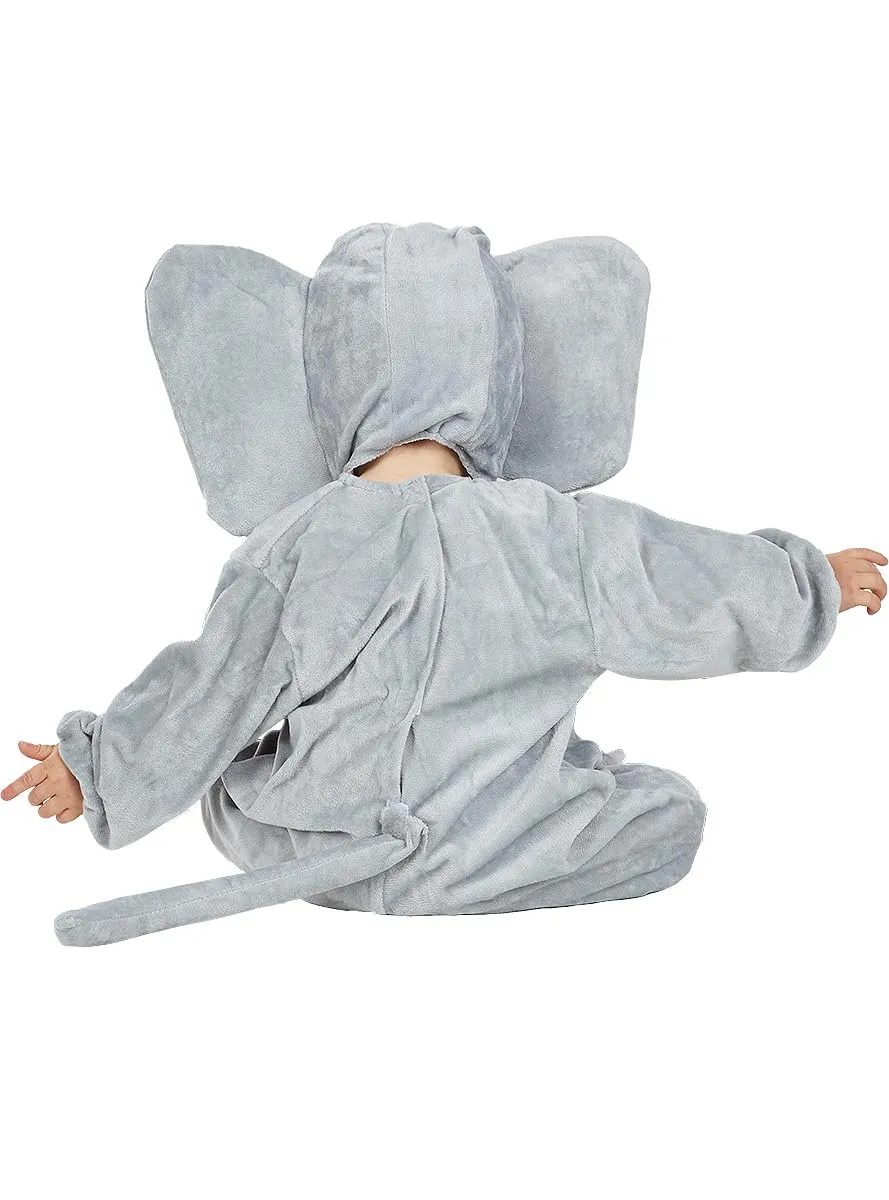 Funidelia elefante costume neonato 12-24 mesi multicolore
