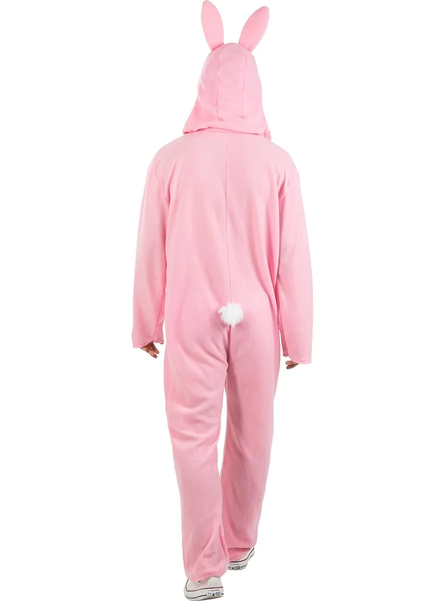 Funidelia Coniglio rosa costume adulto L-XL bianco