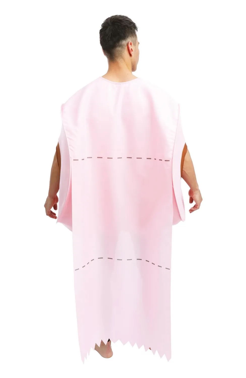 P'tit Clown Super Carta Igienica costume adulto taglia unica rosa