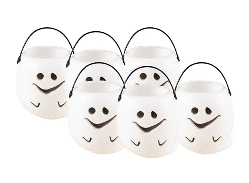 P'tit Clown Fantasma mini secchielli Halloween 6 pz