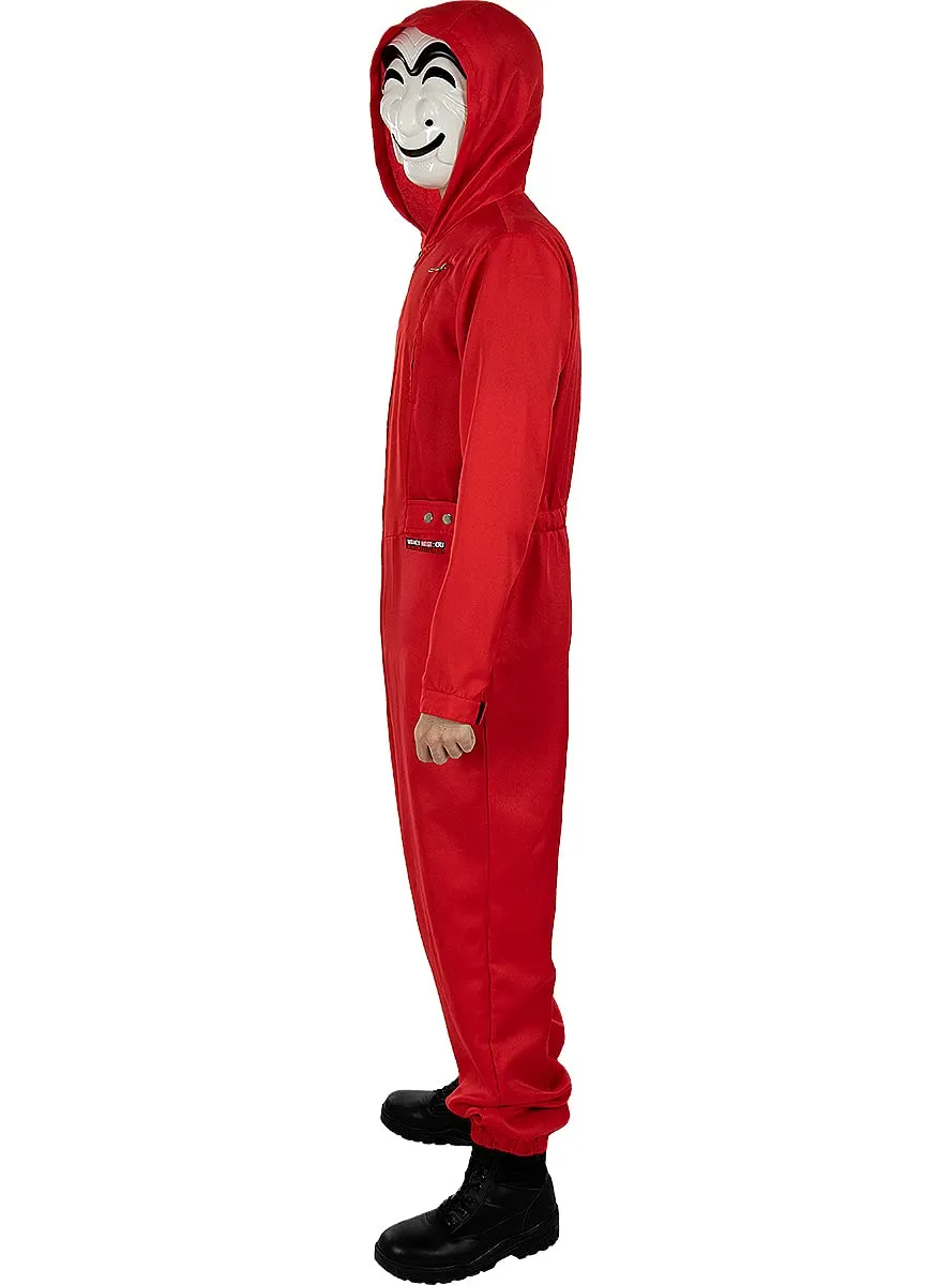 Funidelia La Casa de Papel Korea costume tuta rossa