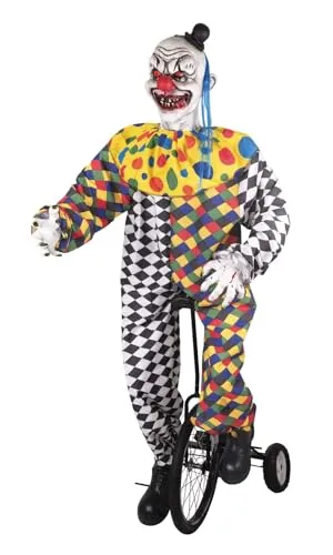 P'tit Clown 41812 clown monociclo animatronic 175 cm