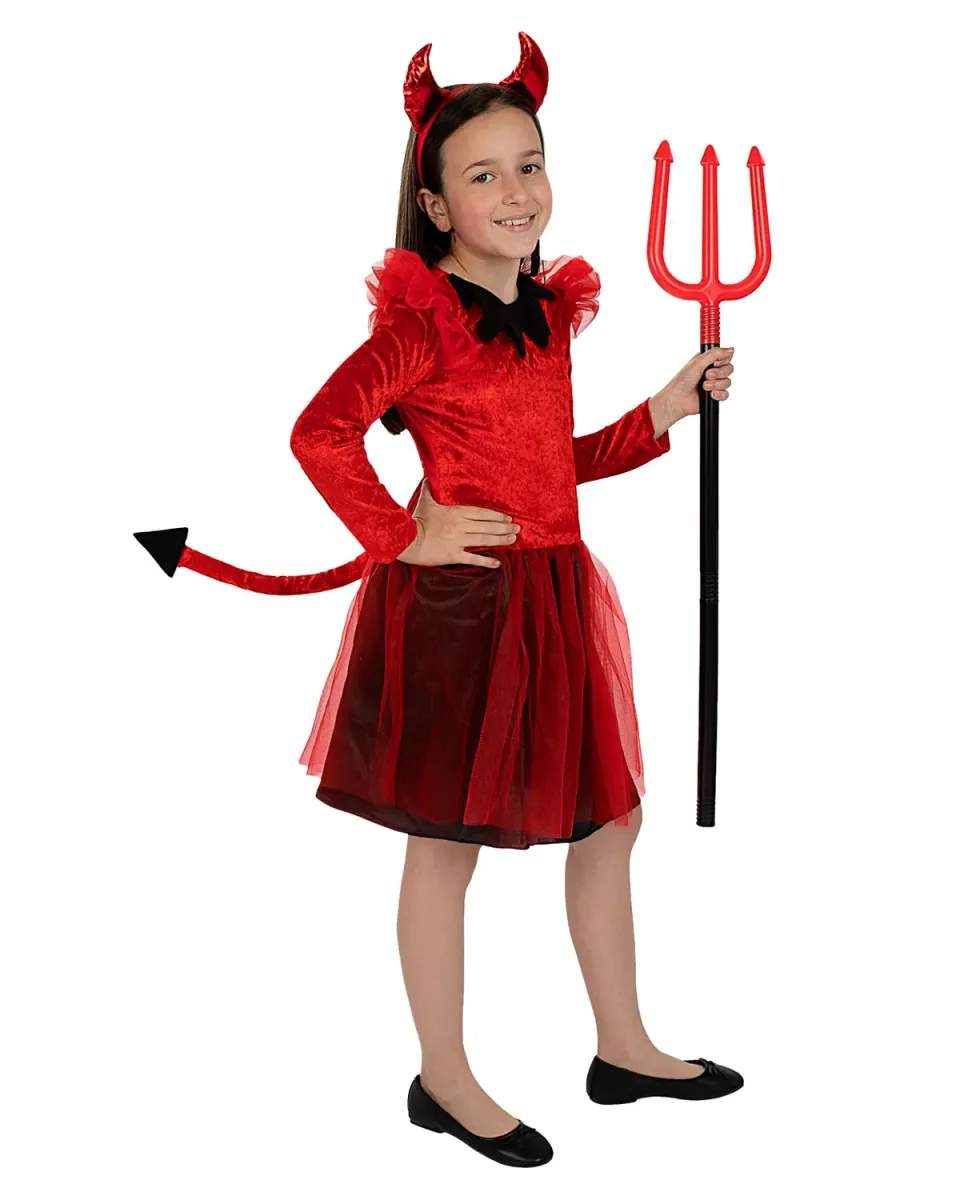 Funidelia Diavolessa costume bambina diavolo 7-9 anni