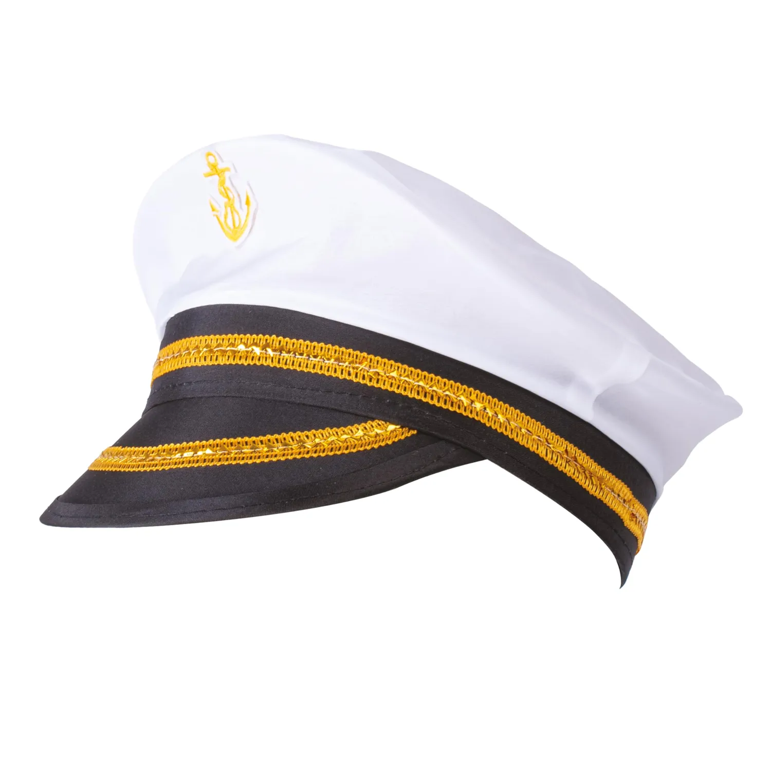P'tit Clown 72390 Cappello da Capitano Adulto Bianco