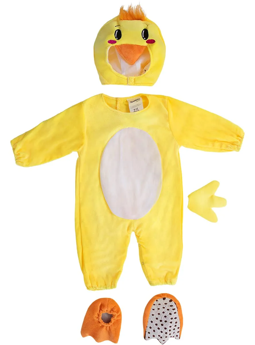 Funidelia Costume da Pulcino bebè multicolore 12-24 mesi
