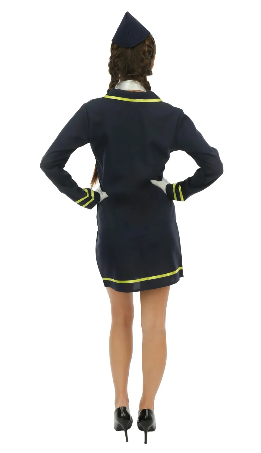 P'tit Clown Costume Hostess Volo Donna L-XL Divisa