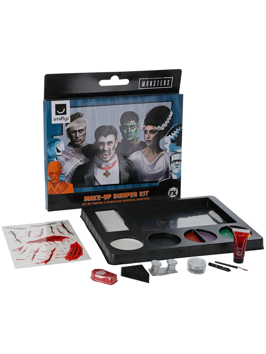Smiffys Universal Monsters kit trucco horror Dracula