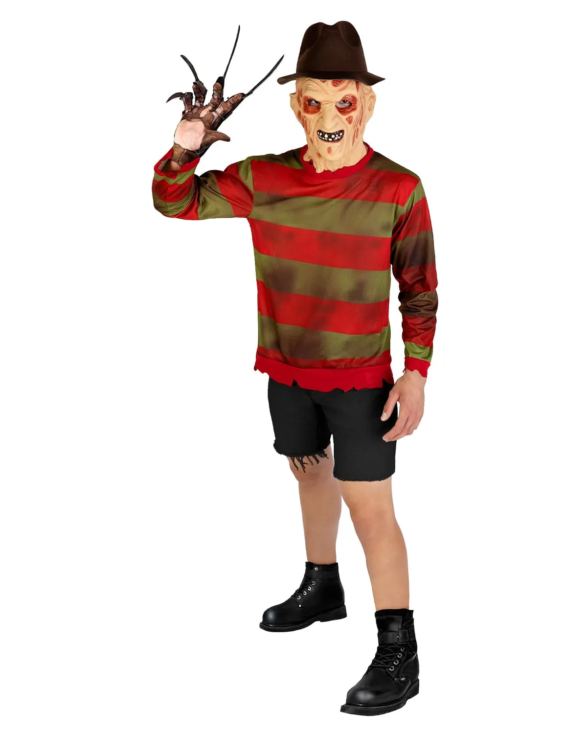 Funidelia Freddy Krueger Cappello Ufficiale Costume Nero